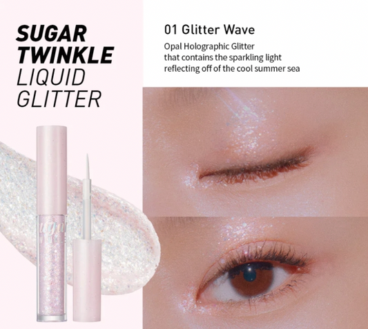 peripera Sugar Twinkle Liquid Glitter 1.9g (3 Colors)