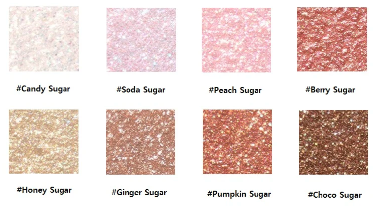 16BRAND Candy Rock Sugar Party (8colors)