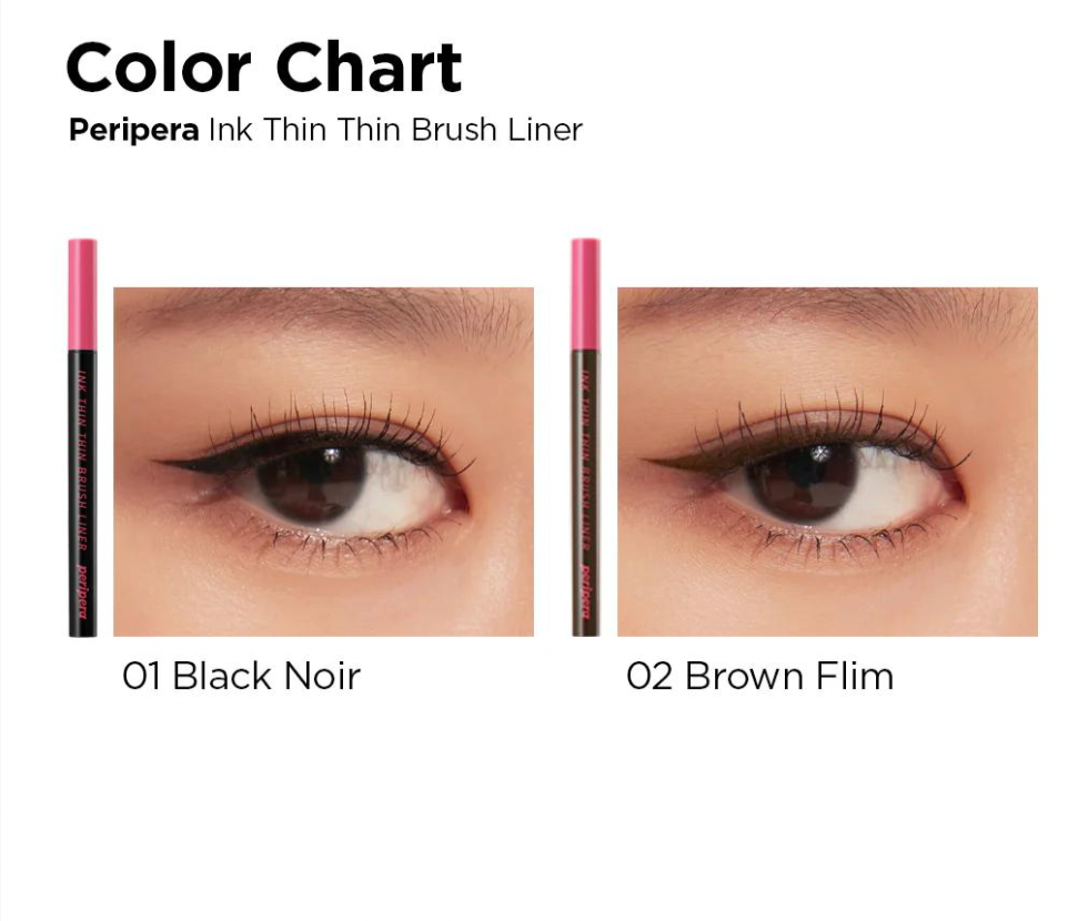 [PERIPERA] Ink Thin Thin Brush Liner 0.5g (2color)