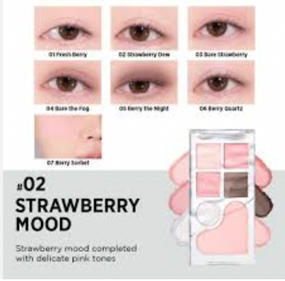 rom&nd Bare Layer Palette 14g/2color