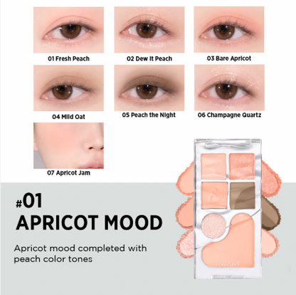 rom&nd Bare Layer Palette 14g/2color