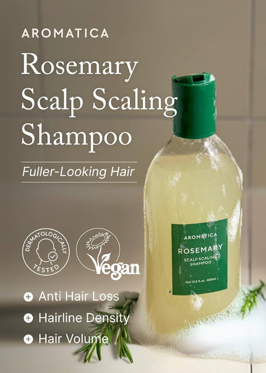 AROMATICA Rosemary Scalp Scaling Shampoo 400ml