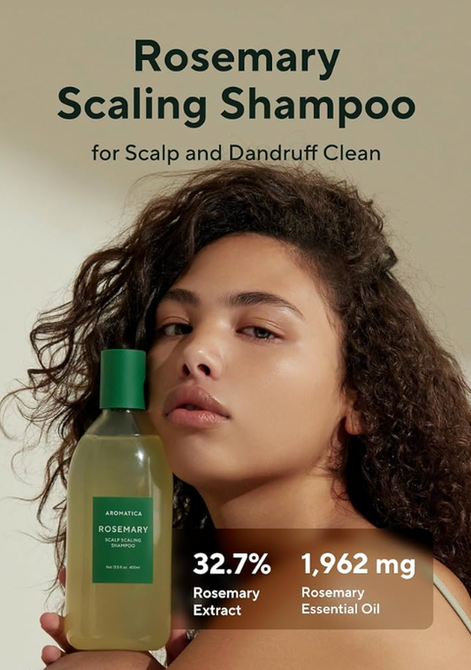 AROMATICA Rosemary Scalp Scaling Shampoo 400ml