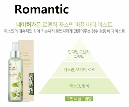 THE FACE SHOP NATURE GARDEN Perfumed Body Mist 155ml