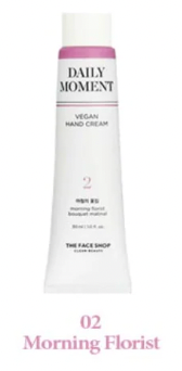 THE FACE SHOP Daily Moment Vegan Hand Cream 30ml (6 Types)