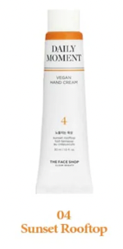 THE FACE SHOP Daily Moment Vegan Hand Cream 30ml (6 Types)